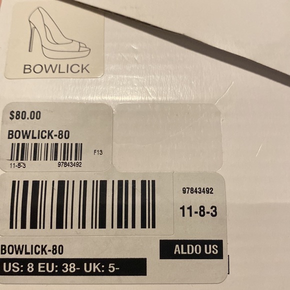 Brand new Aldo women’s shoes size 8 - Picture 3 of 4